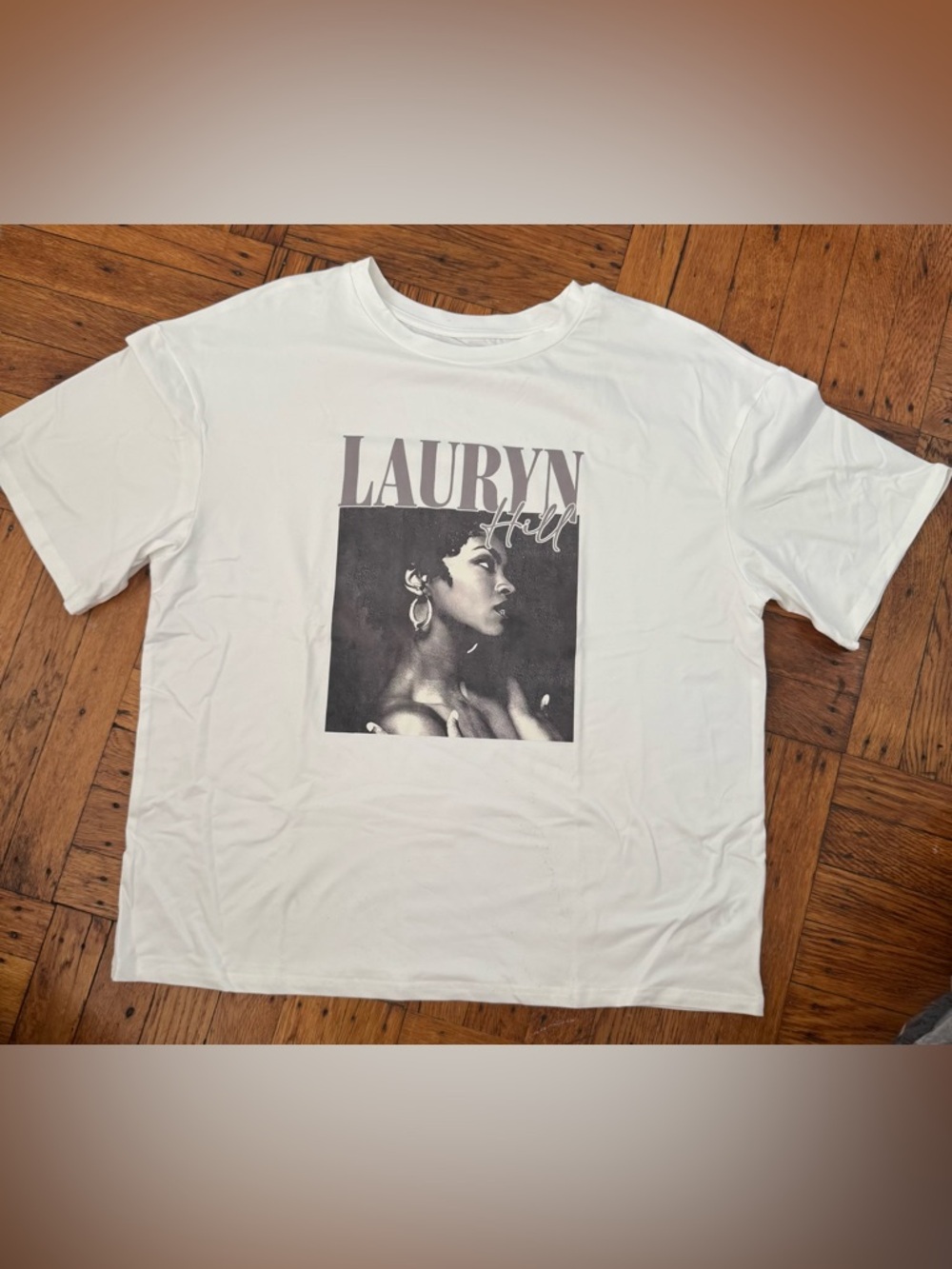 Lauryn Hill Graphic Tee in White NWOT
